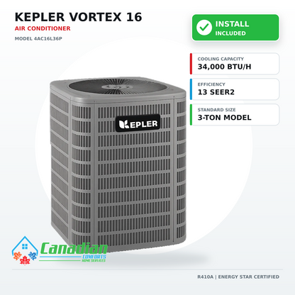 Kepler Vortex 16 Top Discharge Air Conditioner
