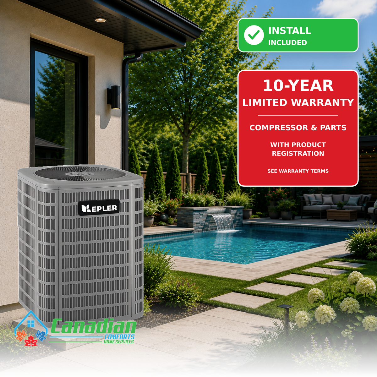Kepler Vortex 16 Top Discharge Air Conditioner
