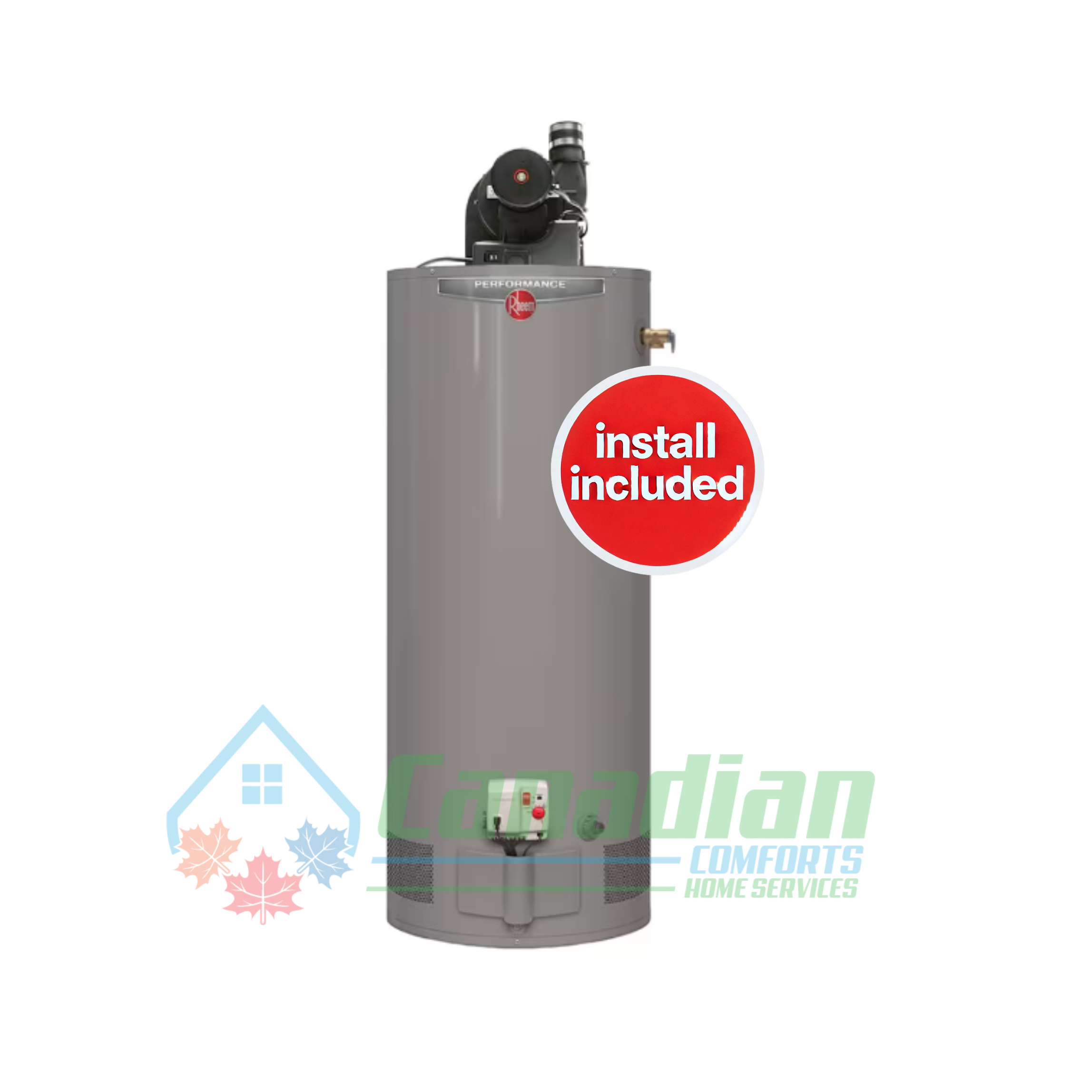 Rheem Performance Natural Gas Water Heater